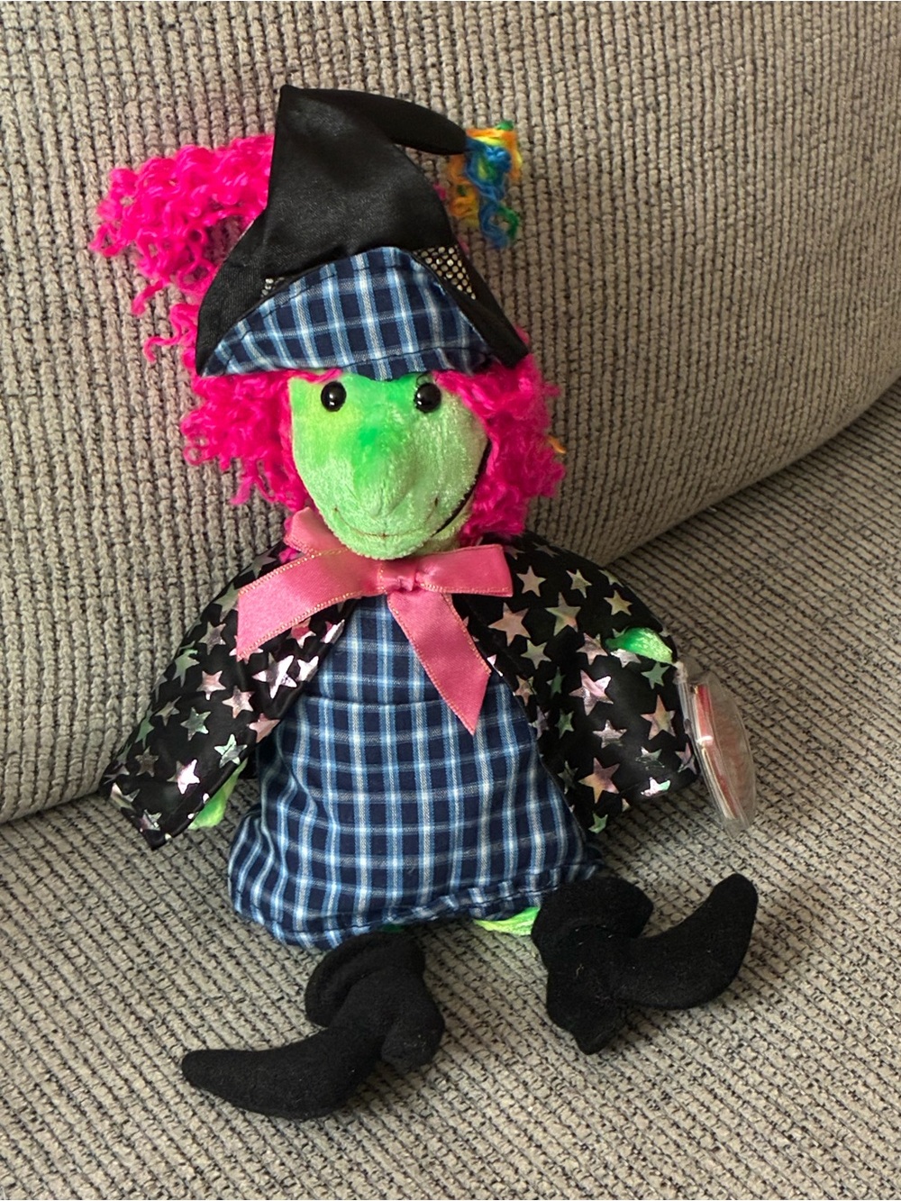 Ty Beanie Baby - SCARY the uWitch with MINT TAG